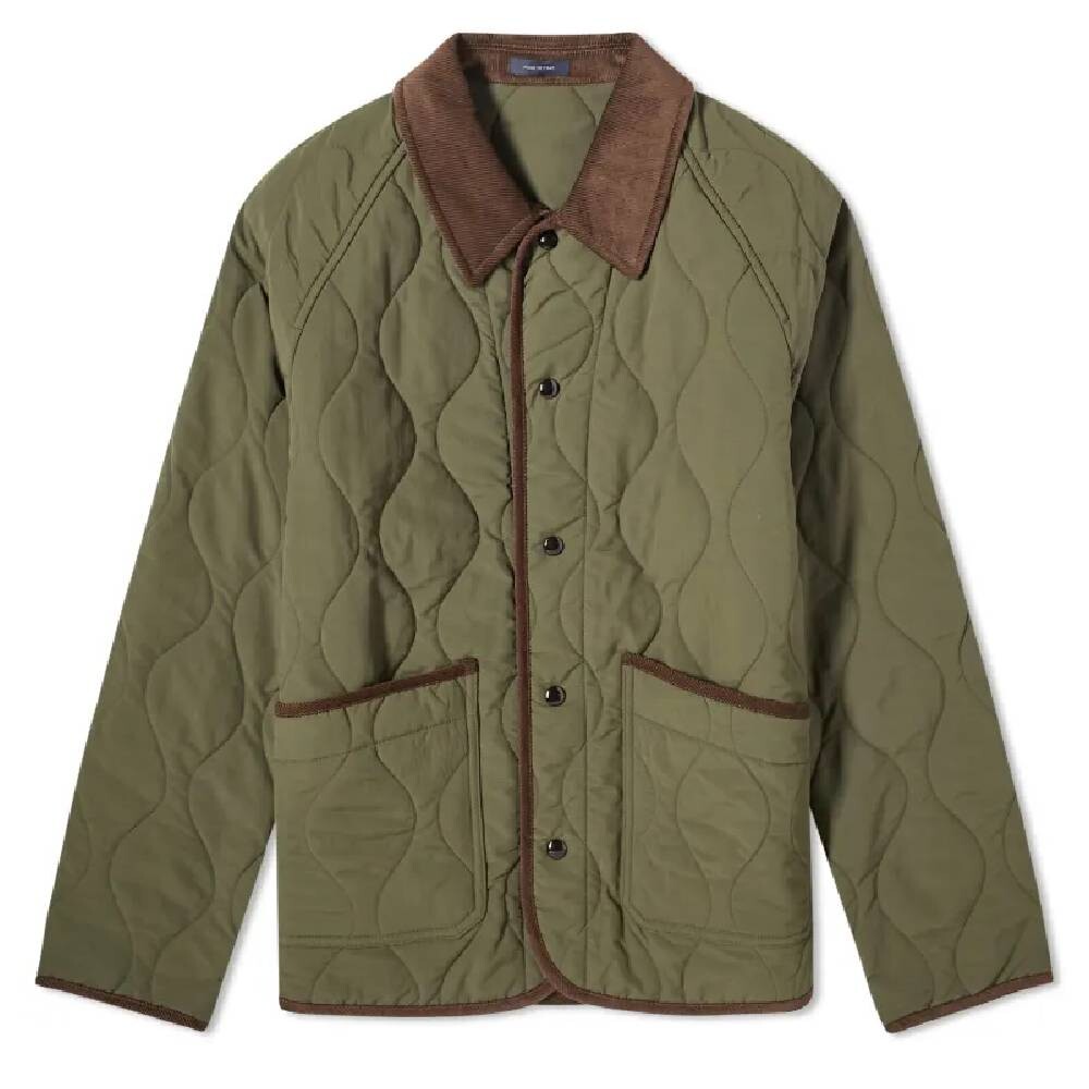 

Куртка Drake's Quilted Chore, зеленый