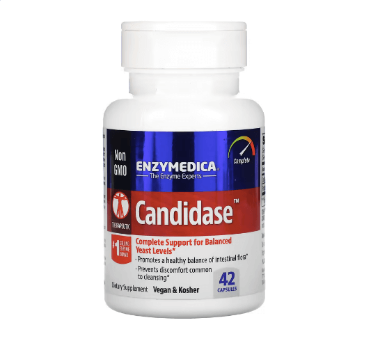 Ферменты Candidase 42 капсулы Enzymedica enzymedica кандидаза 42 капсулы