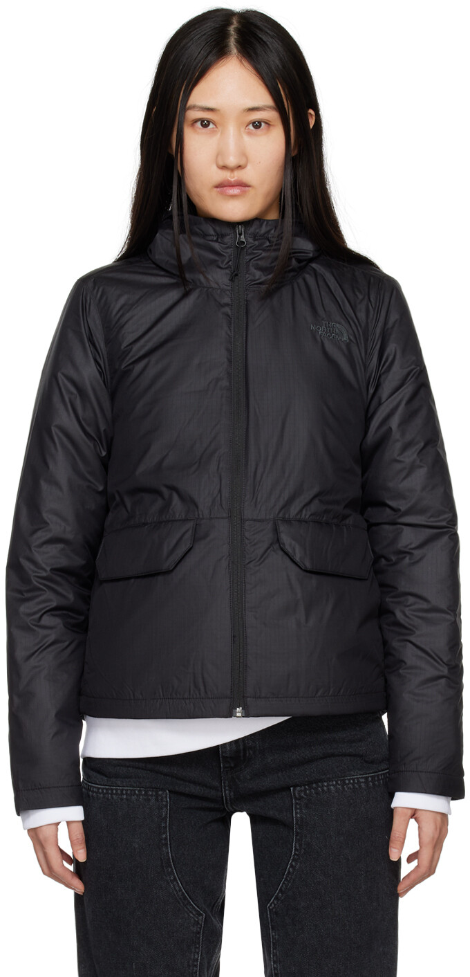 

Черная темно-рыжая куртка The North Face