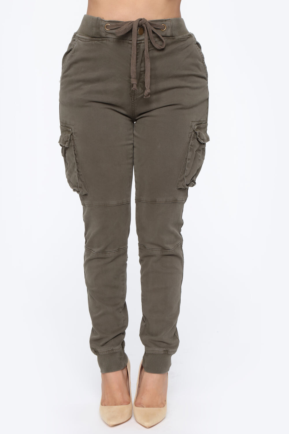 

Брюки карго Fashion Nova RJJ3405, оливковый