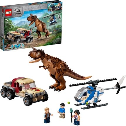 

Конструктор Lego Jurassic World Carnotaurus Dinosaur Chase 76941, 240 деталей