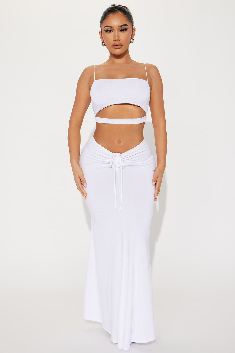 

Юбка Fashion Nova ZDM4629, белый