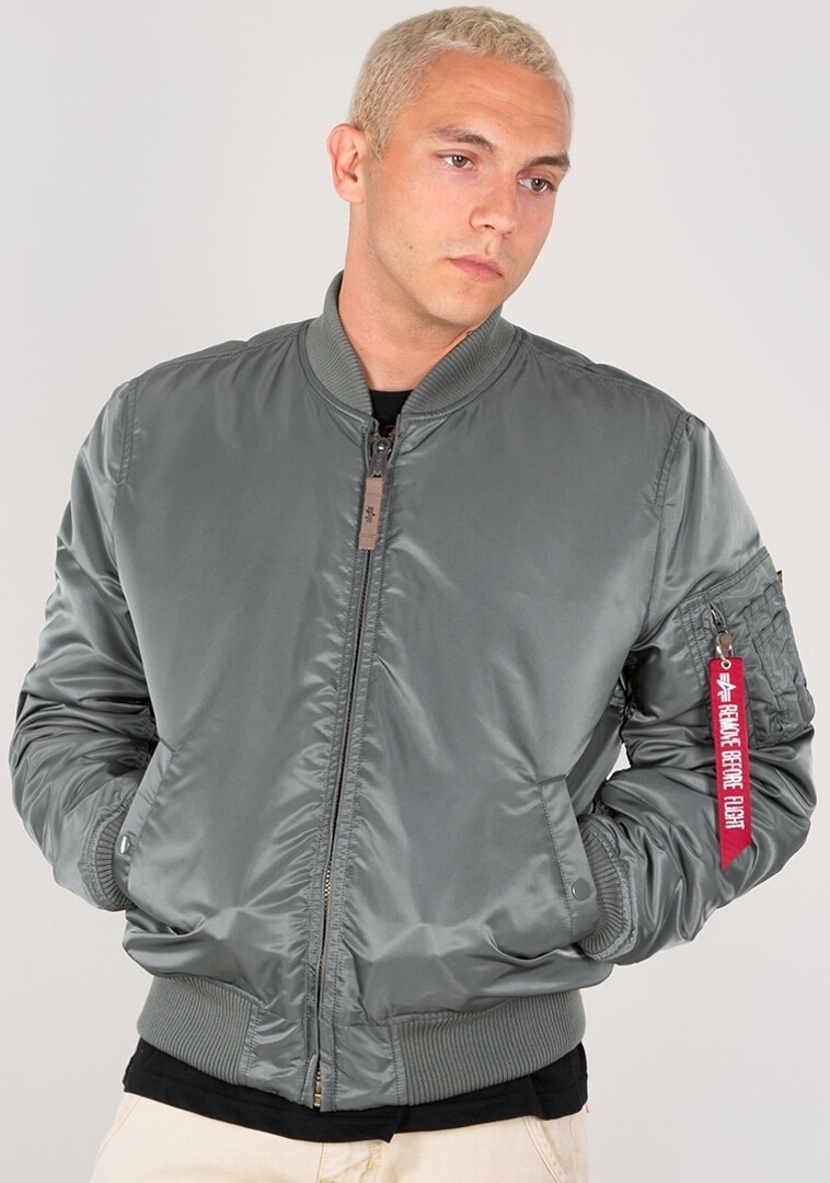 

Куртка Alpha Industries MA-1 VF 59, зелено-серая