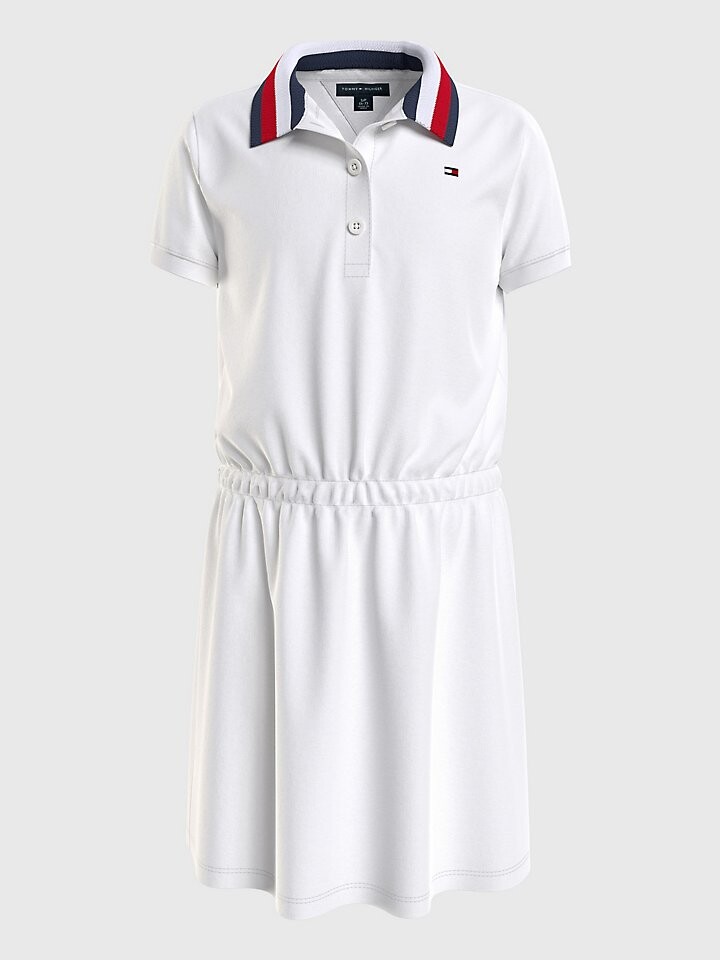 

Платье Tommy Hilfiger Kids' Polo, белый