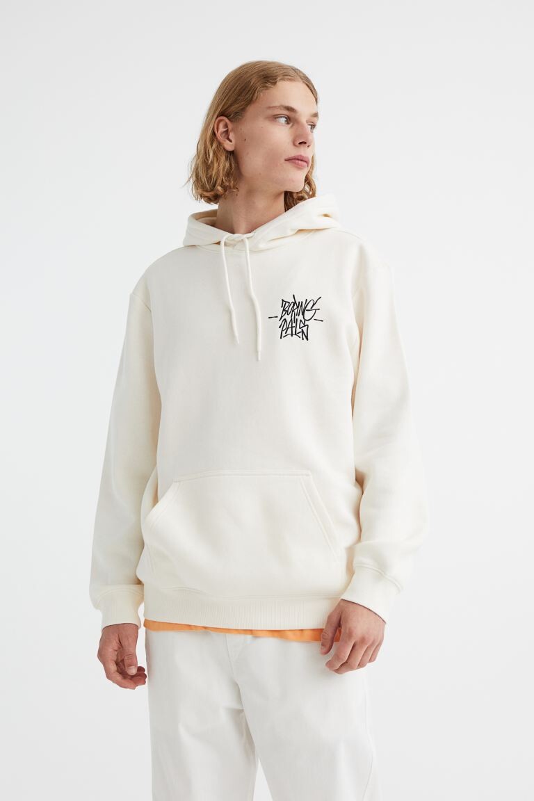 

Толстовка стандартной посадки H&M, кремовые/скучные приятели