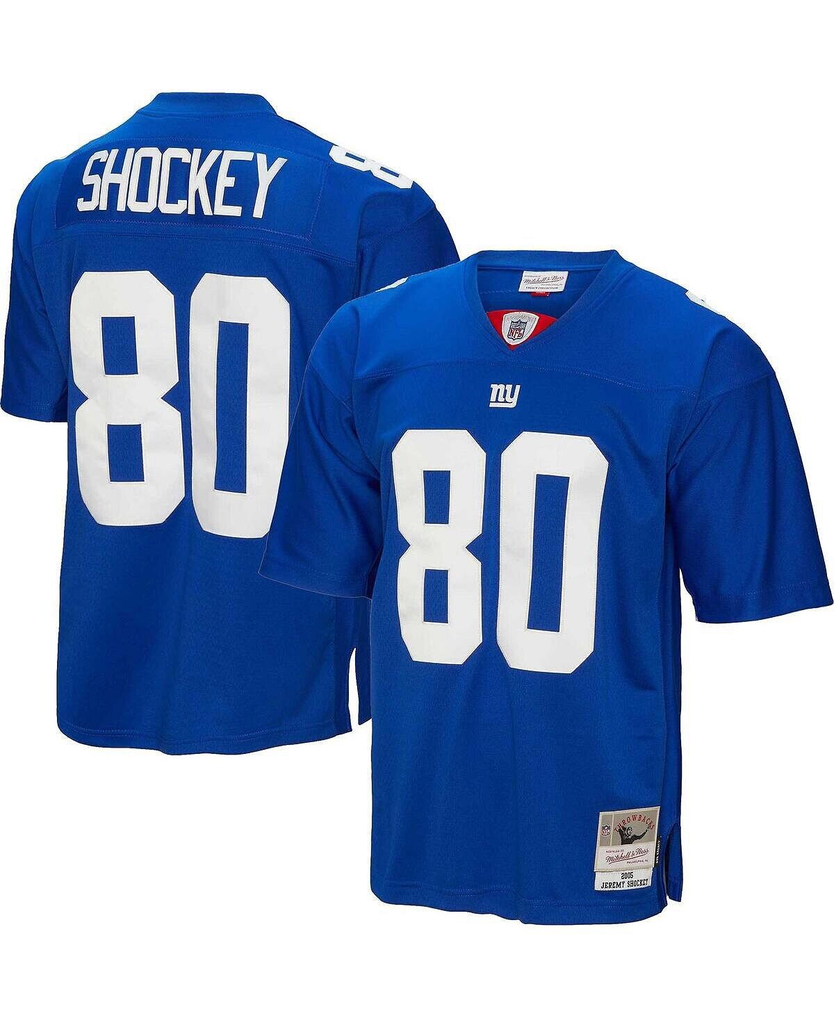 

Футболка Mitchell & Ness jeremy shockey royal new york giants 2005 legacy, синий/белый