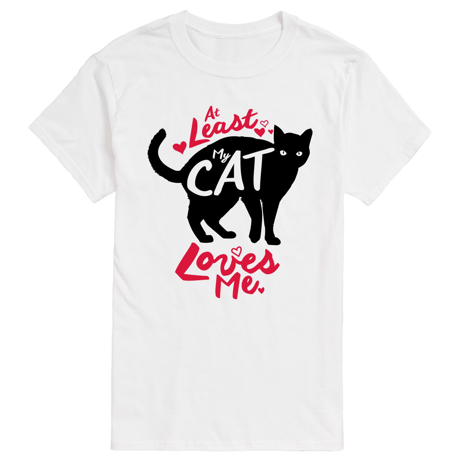 Мужская футболка «По крайней мере, моя кошка любит меня» Licensed Character моррис иэн почему властвует запад… по крайней мере пока еще