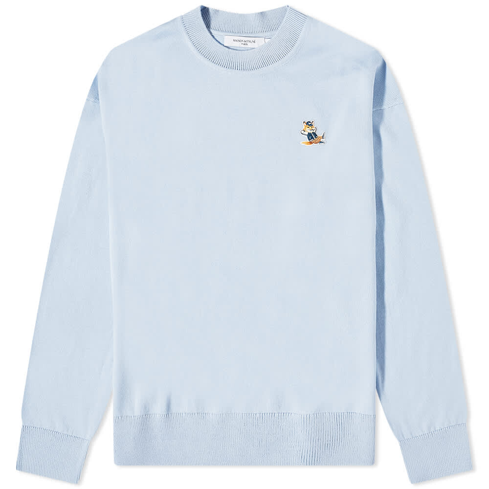 

Джемпер Maison Kitsune Dressed Fox Patch Relaxed Jumper, Серый