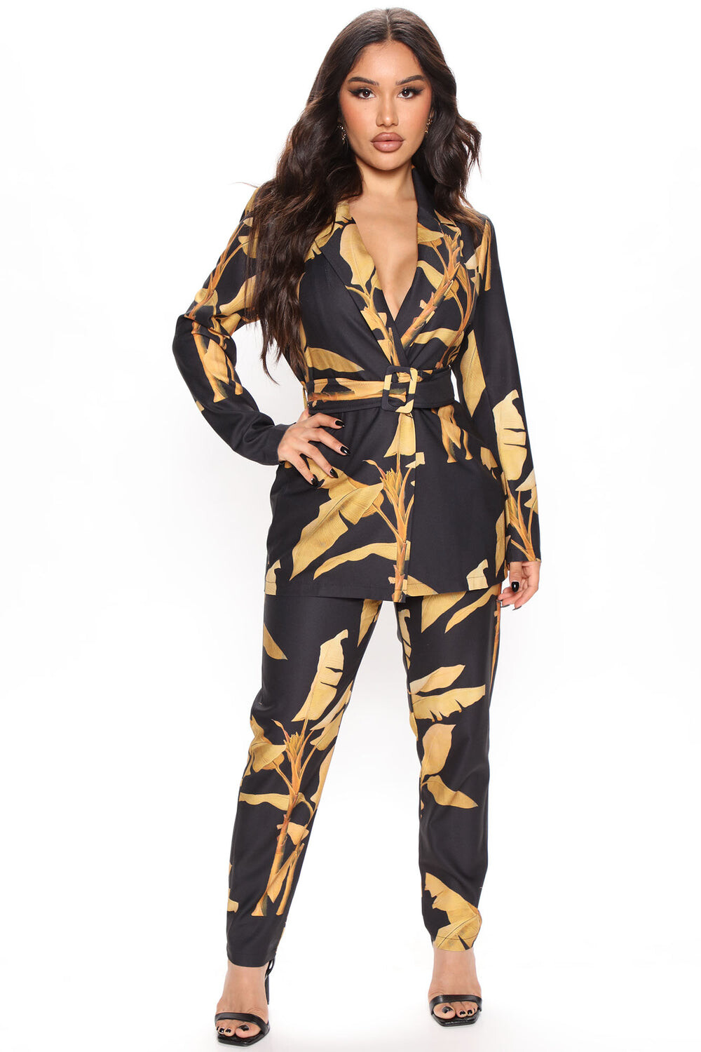 

Блейзер Fashion Nova EJ12013FNS, черный