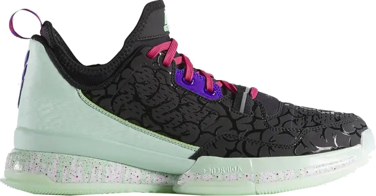 

Кроссовки Adidas D Lillard 1 'Night of the Ballin' Dead', черный