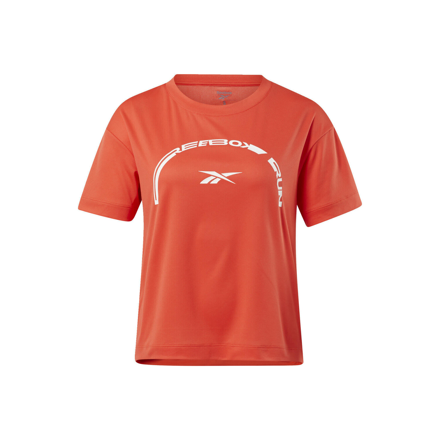 

Футболка Running Speedwick с графическим принтом REEBOK, красный/красный/красный