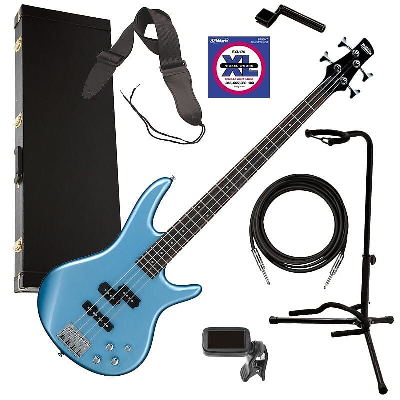 

Ibanez GSR200 4-струнная бас-гитара - Soda Blue ПОЛНЫЙ БАСС-НАБОР
