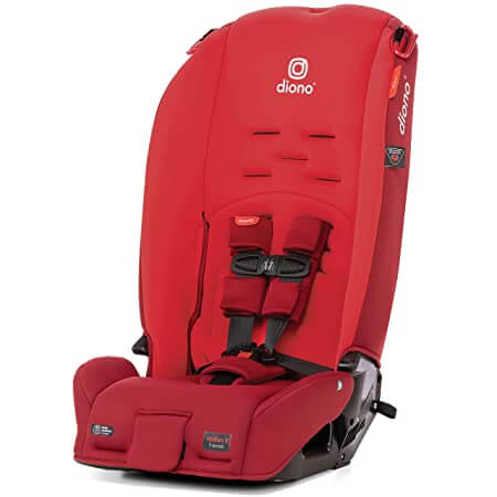Детское автокресло Diono Radian 3R 3-In-1 Convertible, красный кресло трансформер оливер