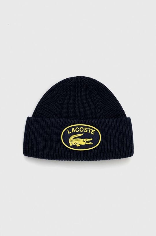 

Шапка Lacoste, темно-синий