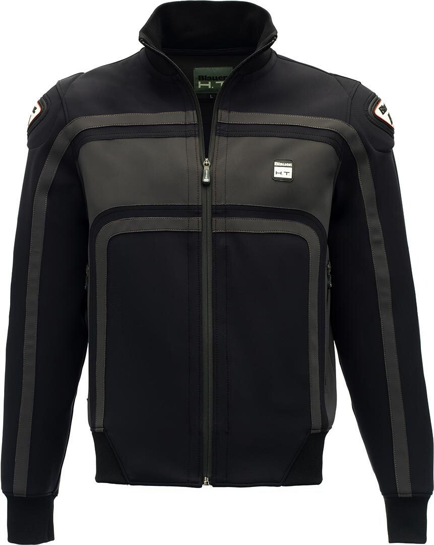 

Куртка Blauer Easy Rider с защитой плеча, черный/серый