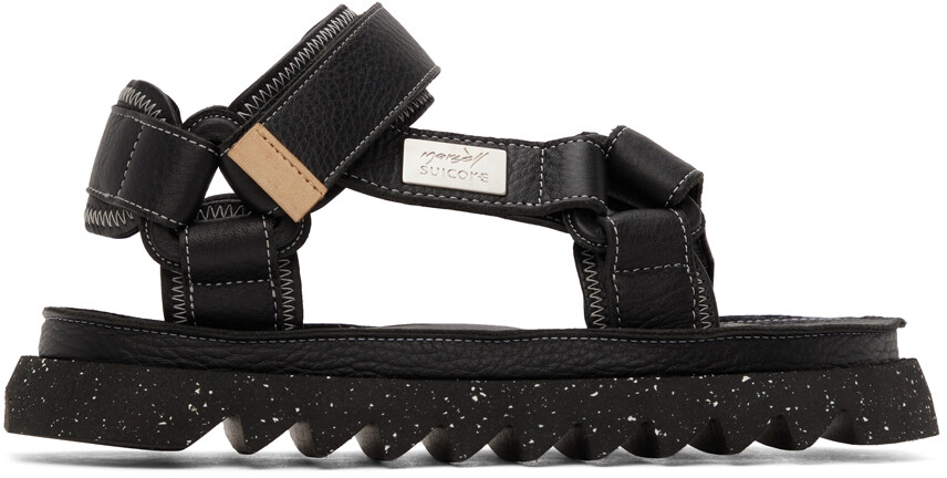 

Черные сандалии Suicoke Edition DEPA MMSU01 Marsèll