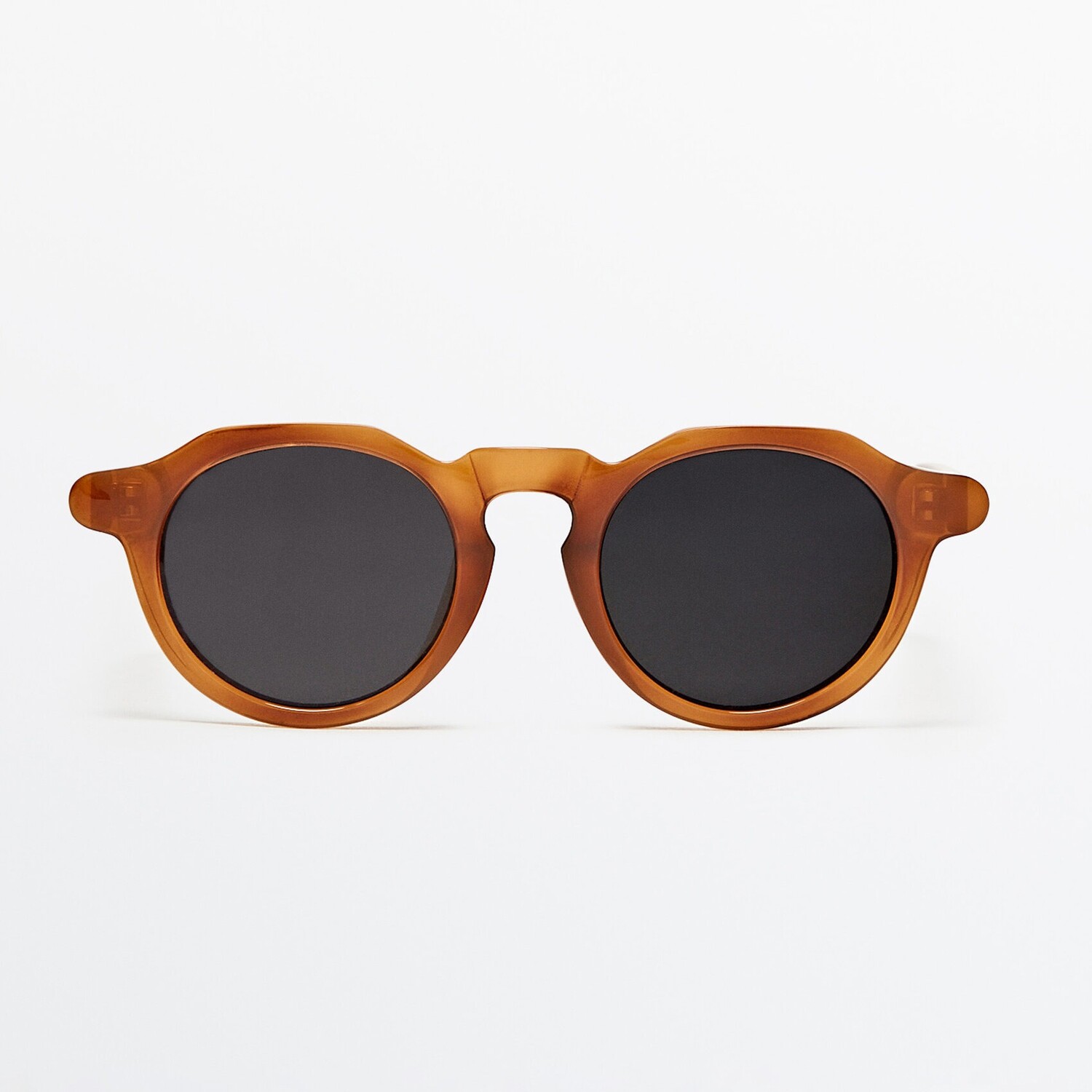 

Солнцезащитные очки Massimo Dutti Oval, коричневый