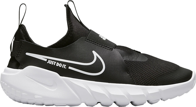 Кроссовки Nike Flex Runner 2 GS 'Black White', черный