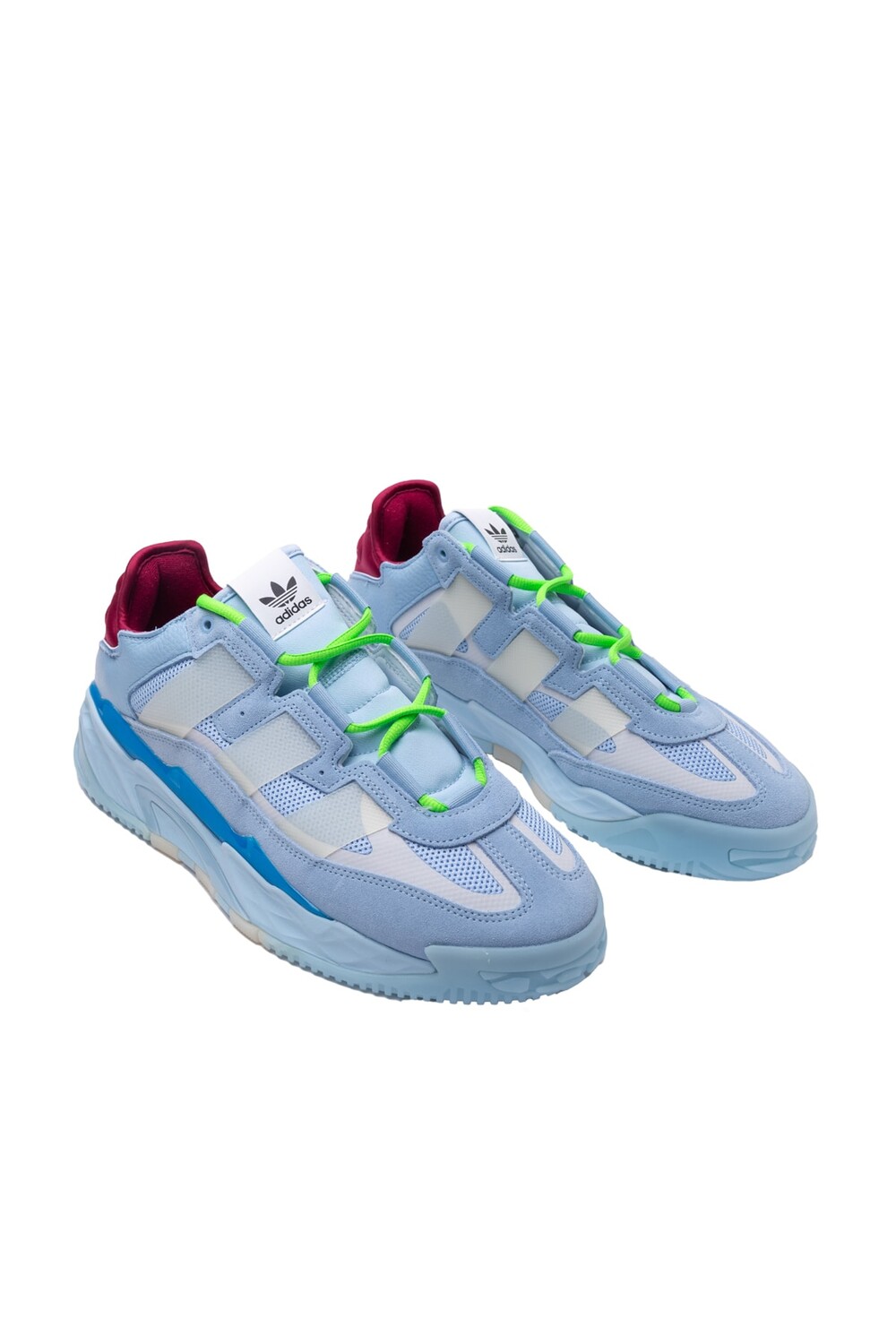 

Кроссовки - Синие - Плоские adidas, синий