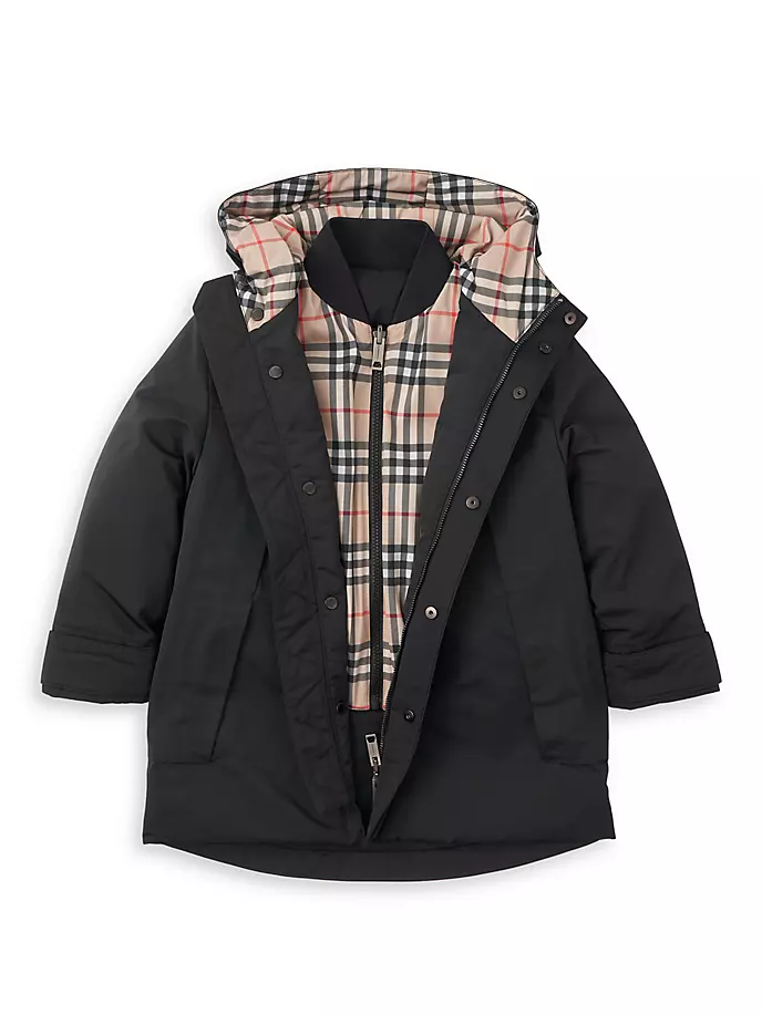 

Куртка Myles для мальчика Burberry, черный