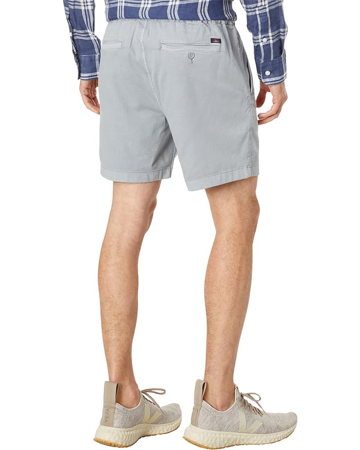 Шорты Faherty Essential Drawstring Shorts 6.5, цвет Rocky Grey фото