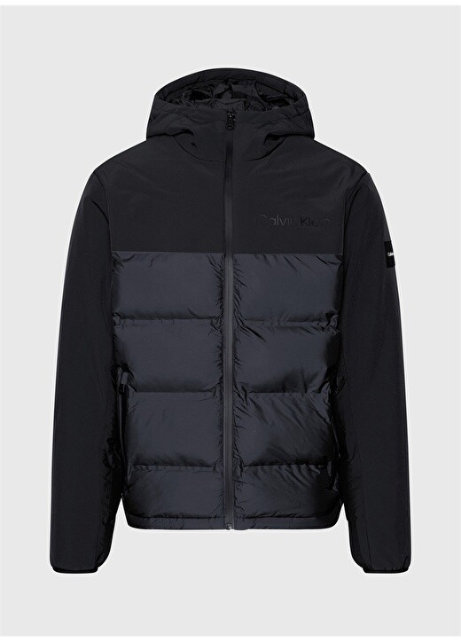 

Черное мужское пальто Calvin Klein, Черный