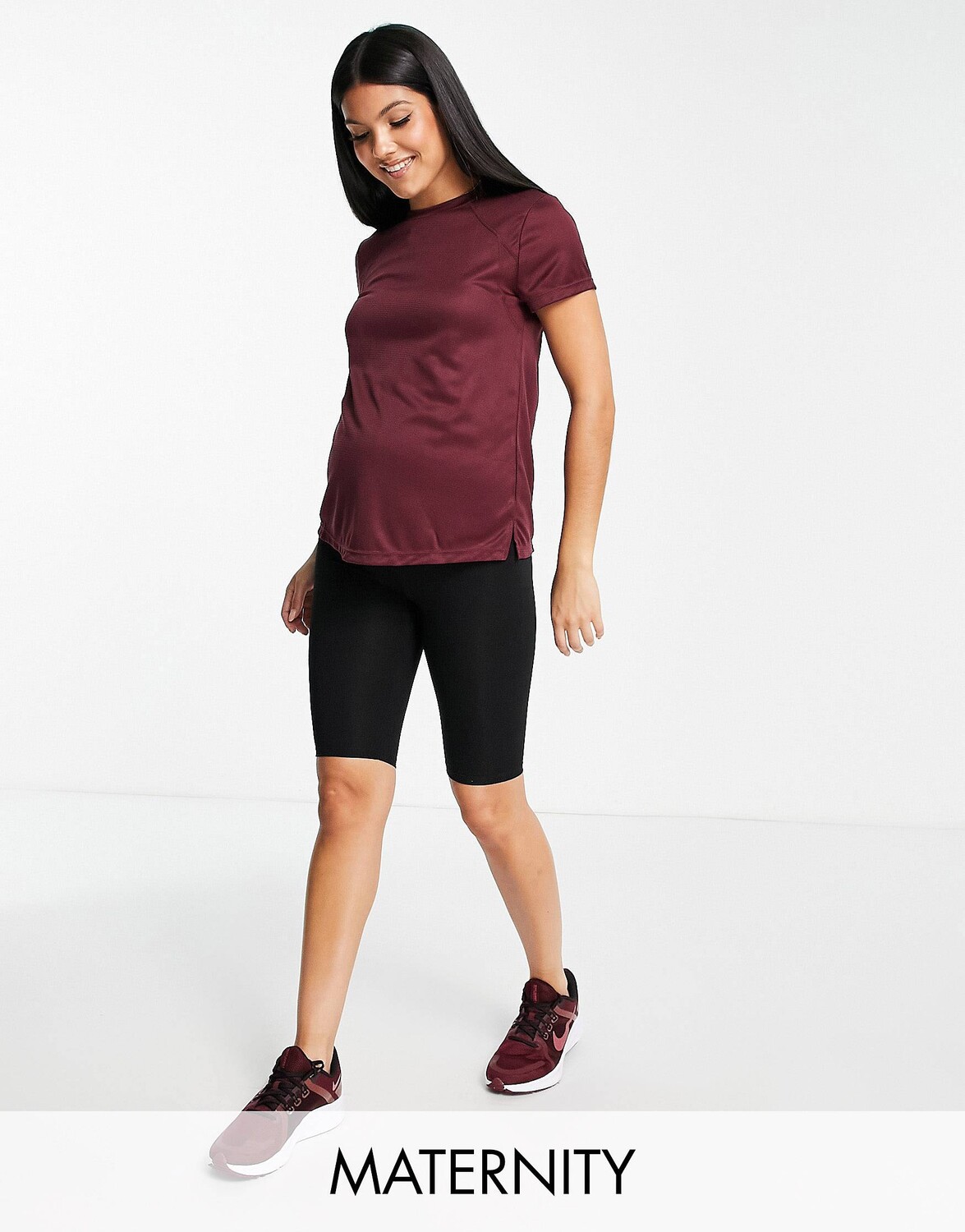 

Спортивная футболка ASOS 4505 Maternity icon, Коричневый