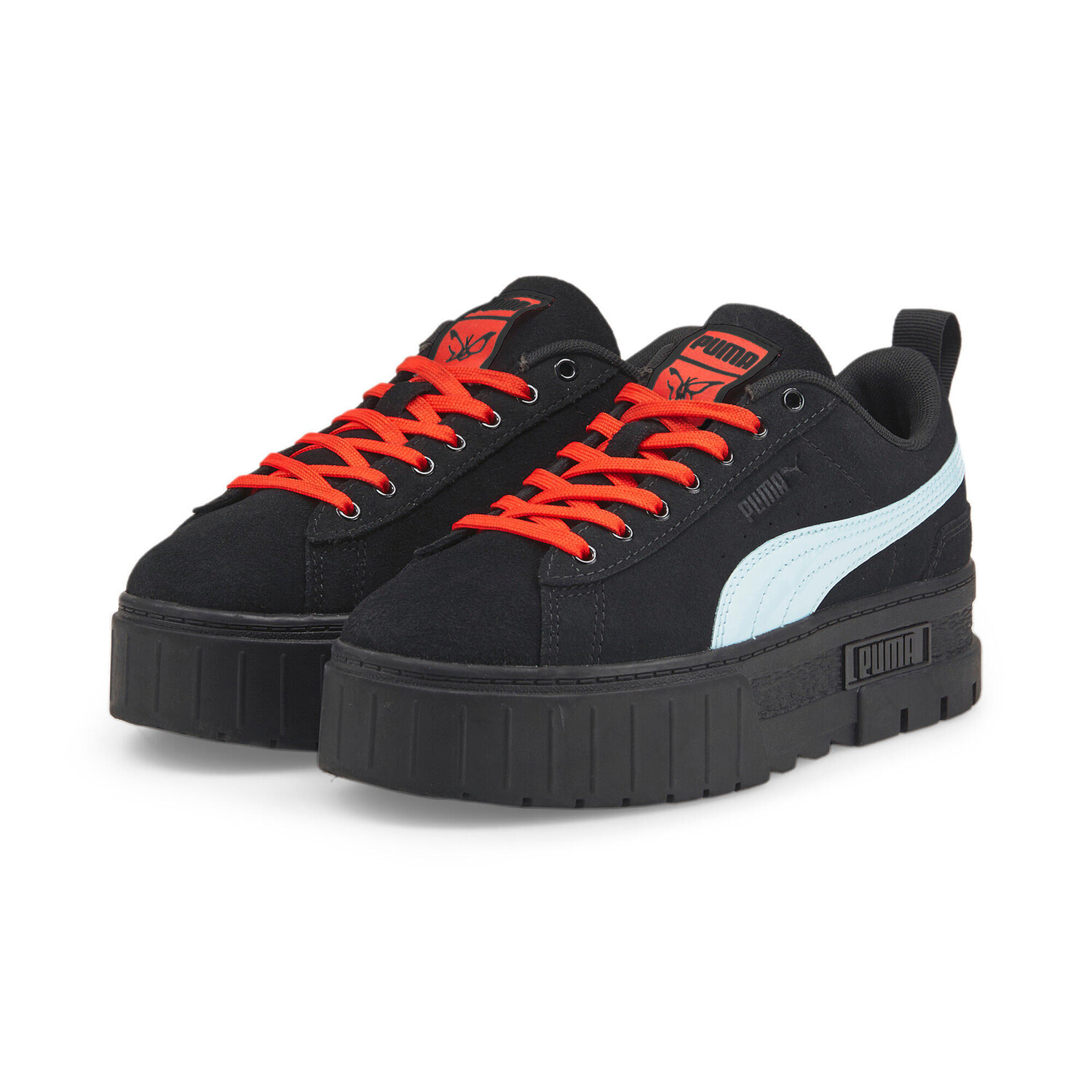 

Кроссовки женские Puma Mayze SD x Dua Lipa, черный/черный/синий