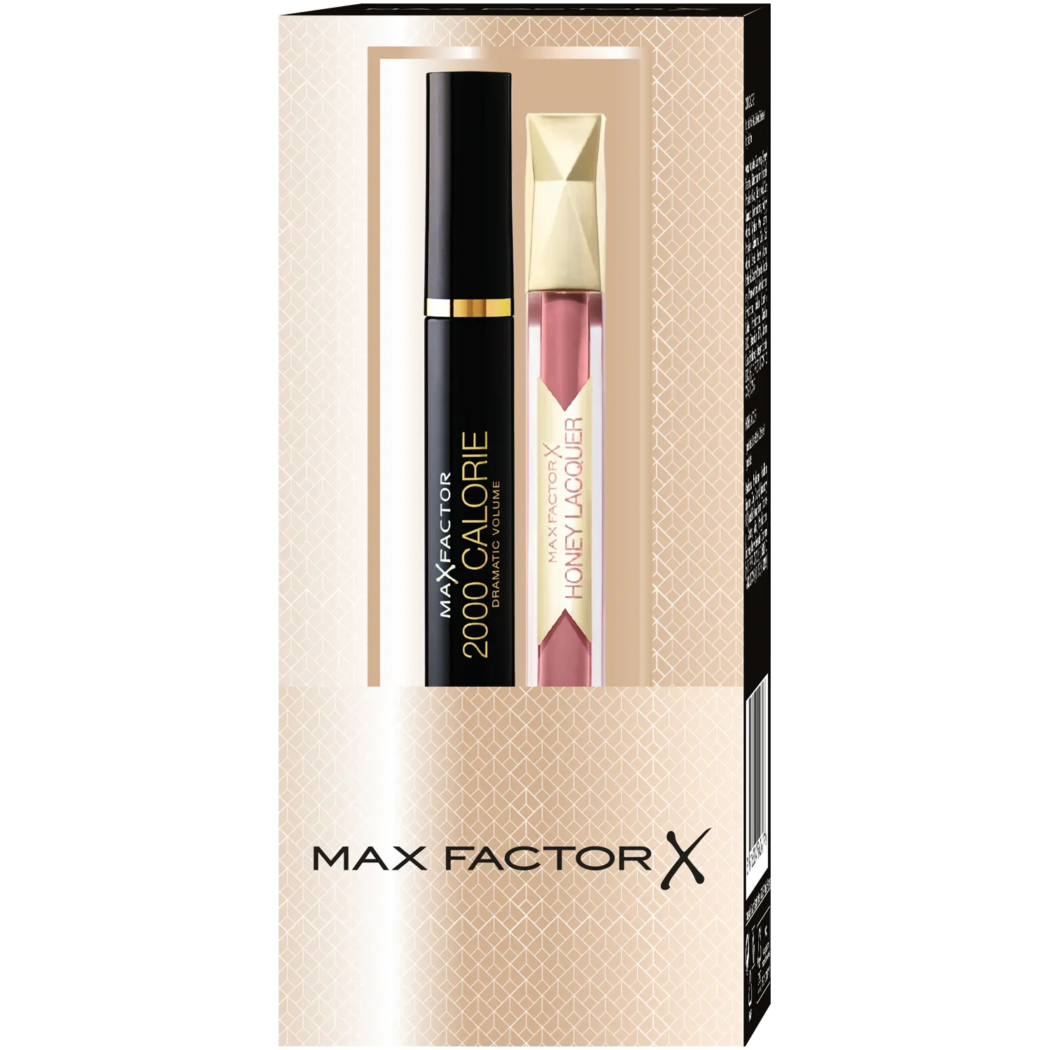 

Max Factor набор: тушь, 9 мл + блеск для губ 05, 3,8 мл