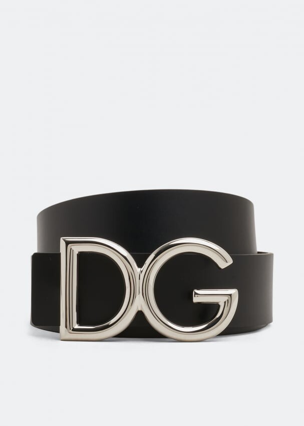

Ремень DOLCE&GABBANA Logo belt, черный