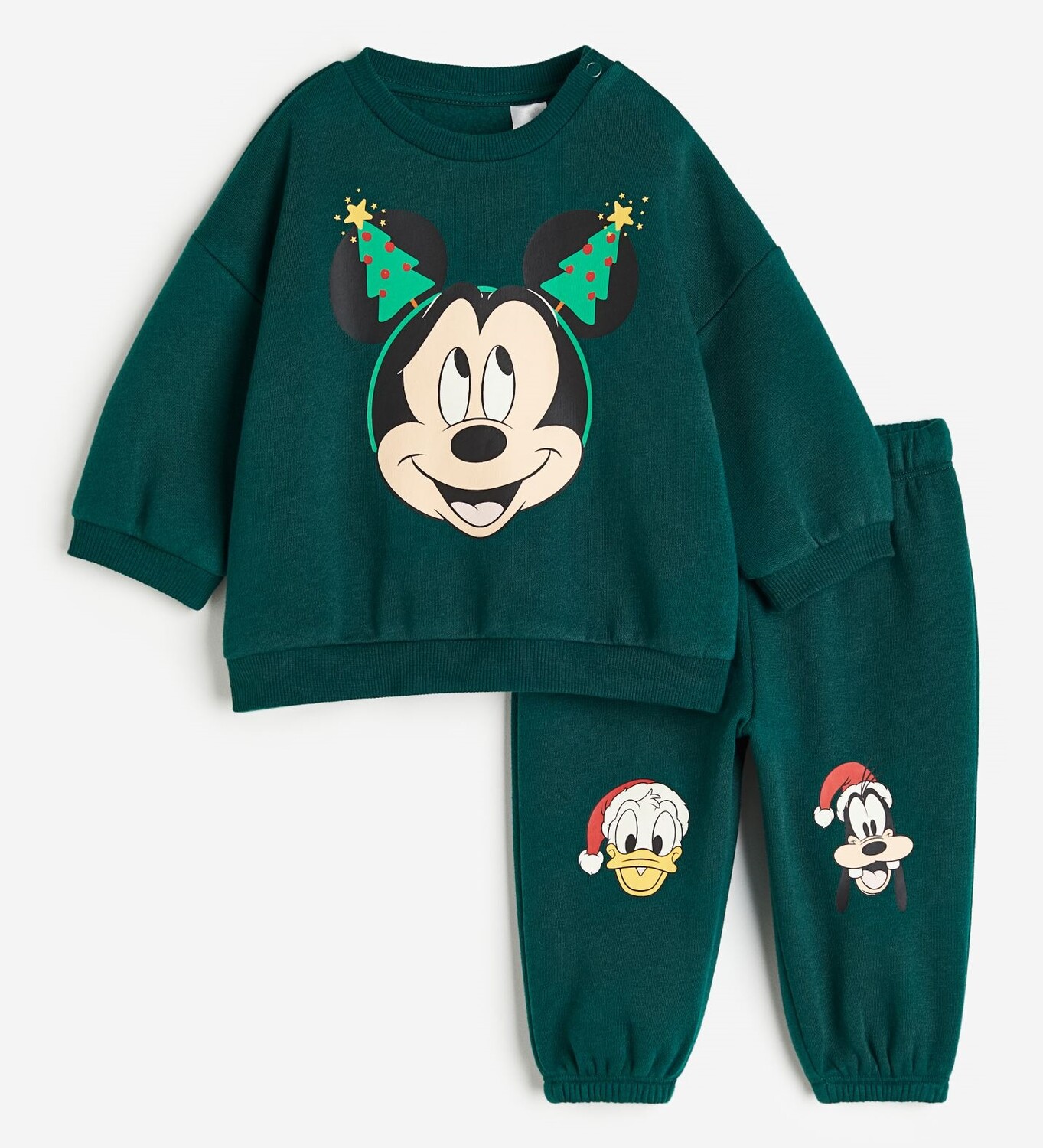 

Спортивный костюм H&M Mickey Mouse 2-piece, темно-зеленый