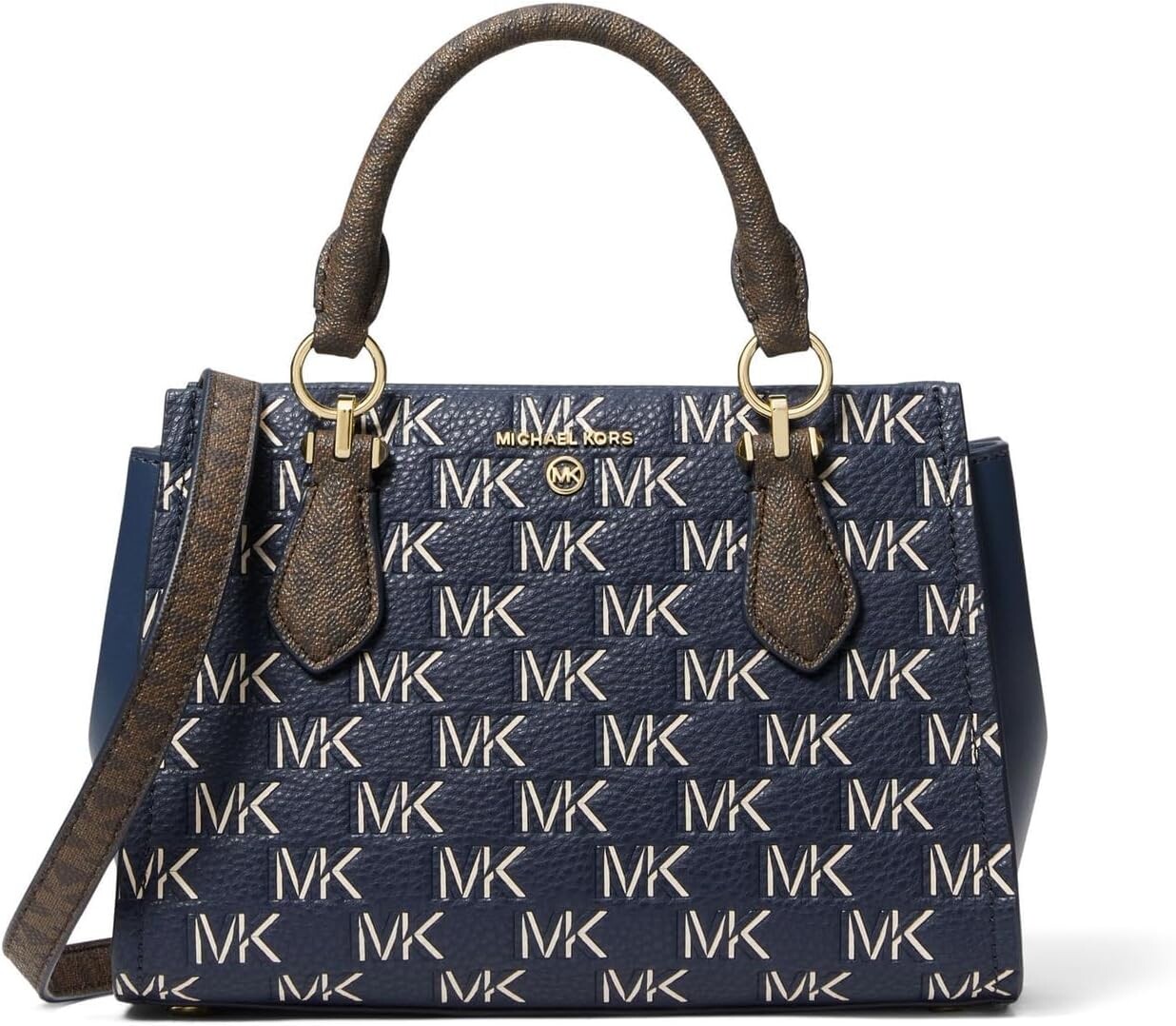 

Маленькая сумка через плечо Мэрилин MICHAEL Michael Kors, коричневый/темно-синий