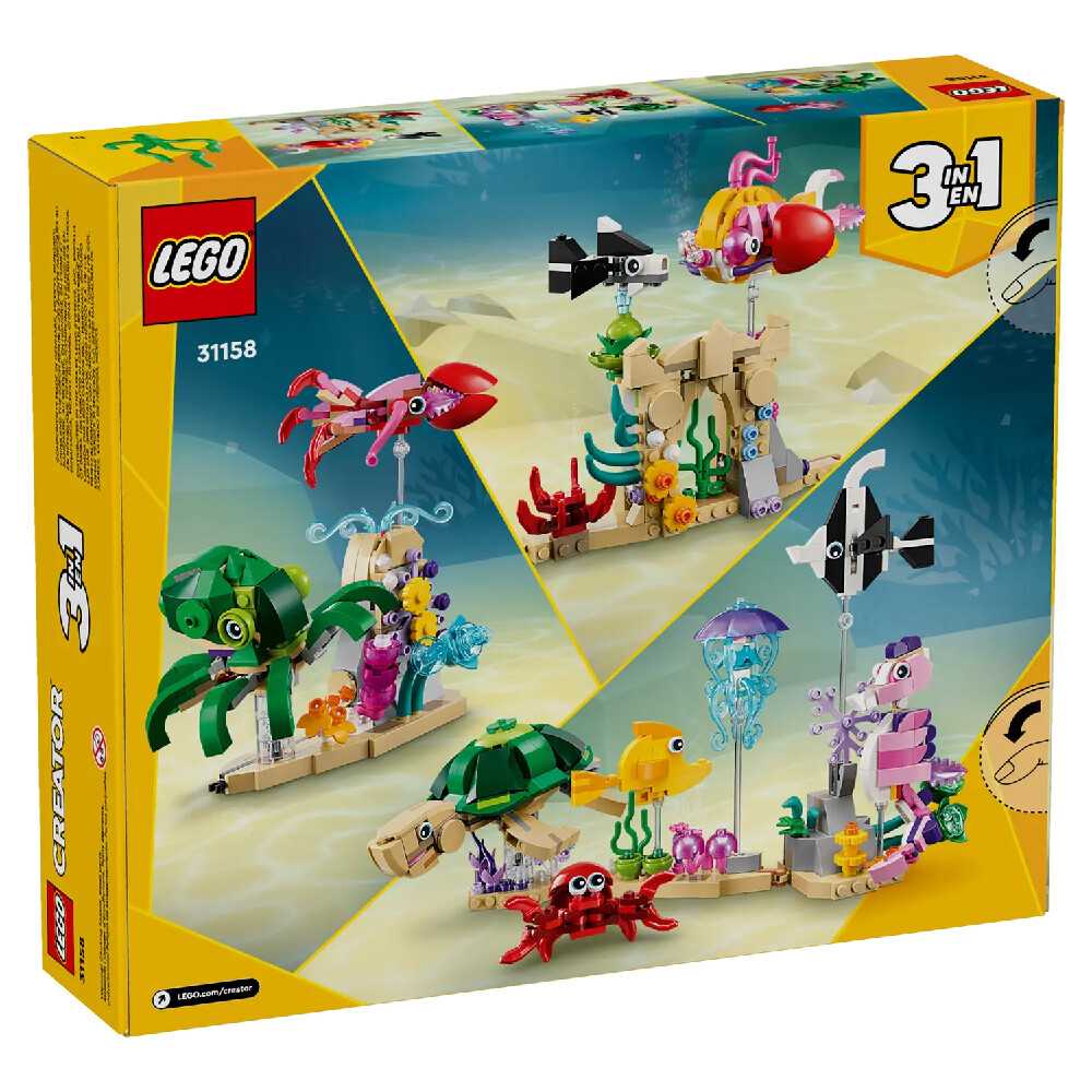

Конструктор Lego Sea Animals 31158, 421 деталь