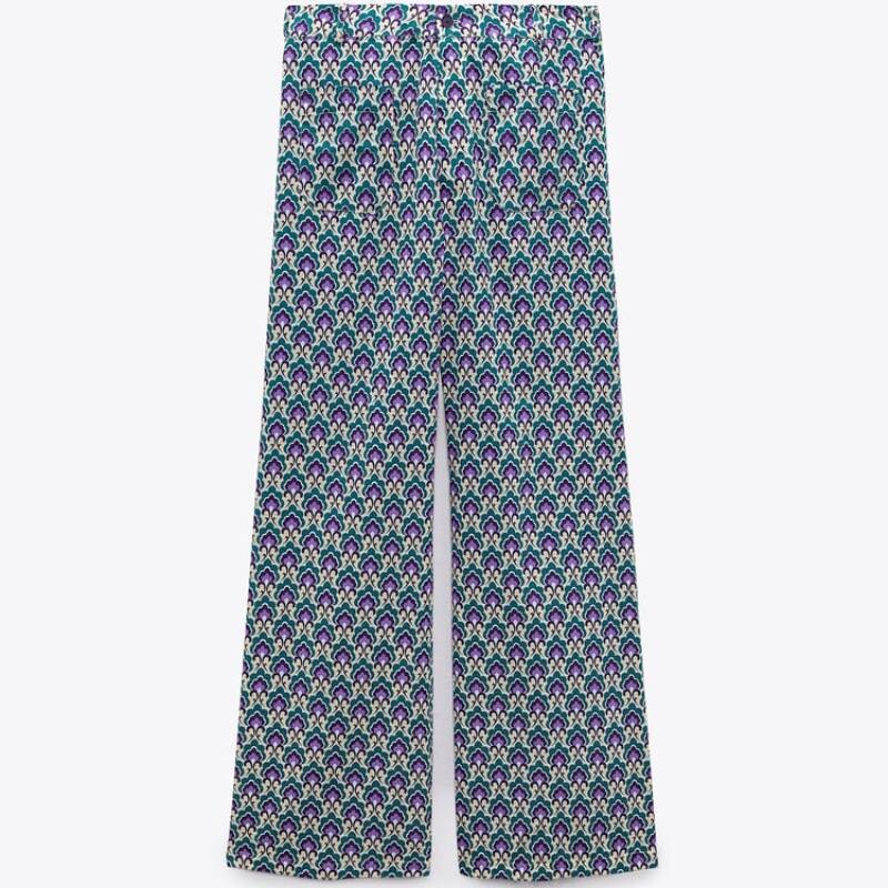 

Брюки Zara Cotton, синий