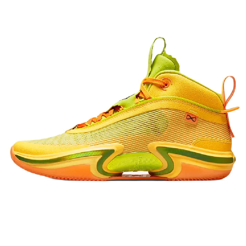 Кроссовки Nike Air Jordan XXXVI Taco Jay, жжелтый/зеленый - фото