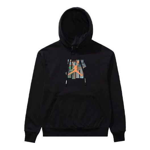 

Худи Jordan Pullovers Street Style Long Sleeves Hoodie x UNDEFEATED DX4300-010, черный