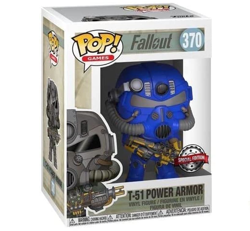 Фигурка Funko POP! Fallout: T-51 Power Armor светящаяся фигурка маленькая пони в коробке