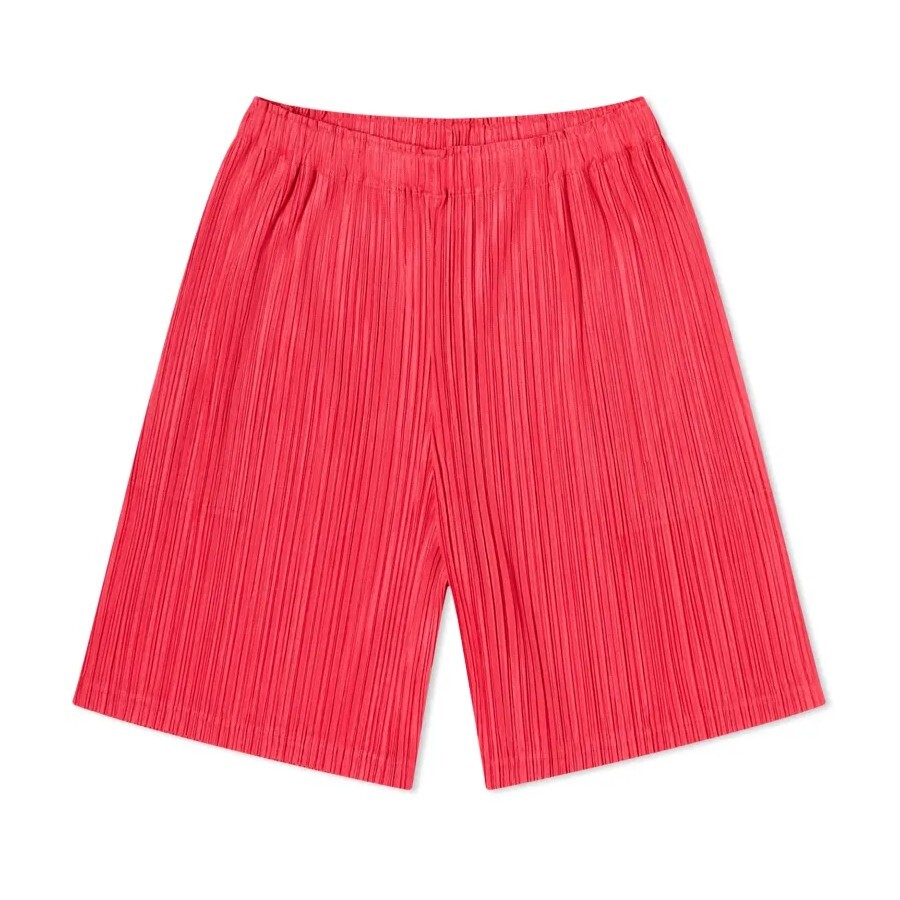 

Шорты Pleats Please Issey Miyake Pleats, красный