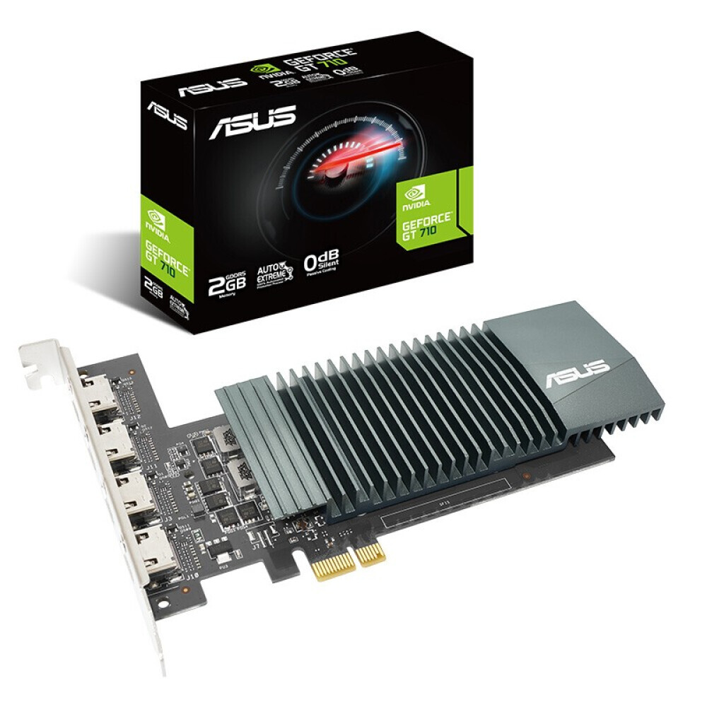 

Видеокарта ASUS GeForce GT 710 Silent LP GDDR5 2GB