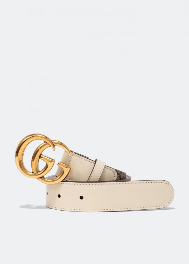 

Ремень GUCCI GG Marmont belt, нейтральный