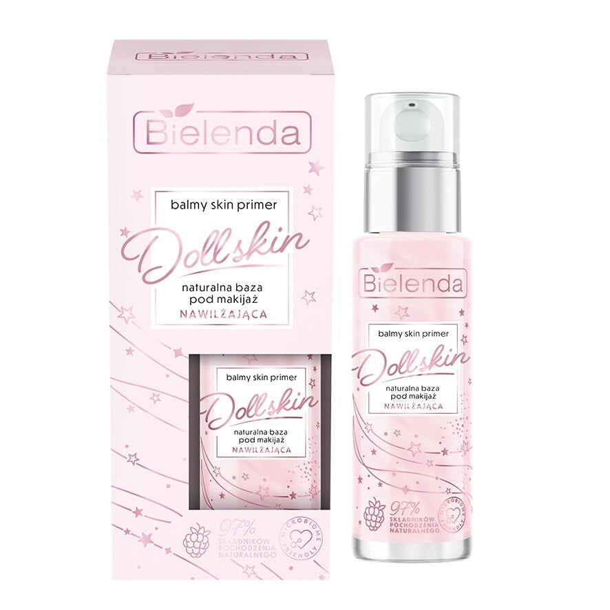 

Bielenda Balmy Skin Primer Doll Skin натуральная база под макияж Увлажняющая 30мл