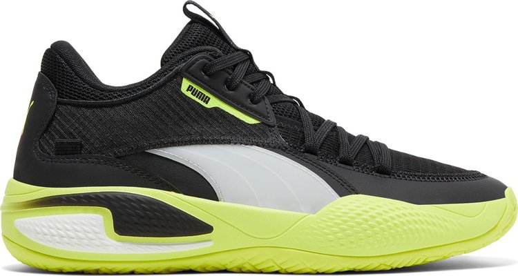 

Кроссовки Puma Court Rider Black Yellow Alert, черный