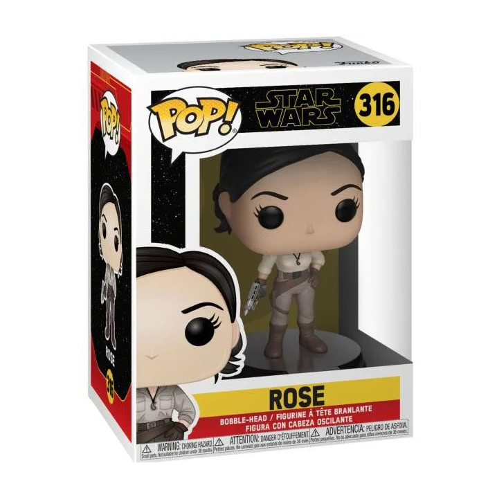Фигурка Funko Pop! Star Wars The Rise of Skywalker Rose фигурка funko pop star wars rise of skywalker – rose bobble head 9 5 см