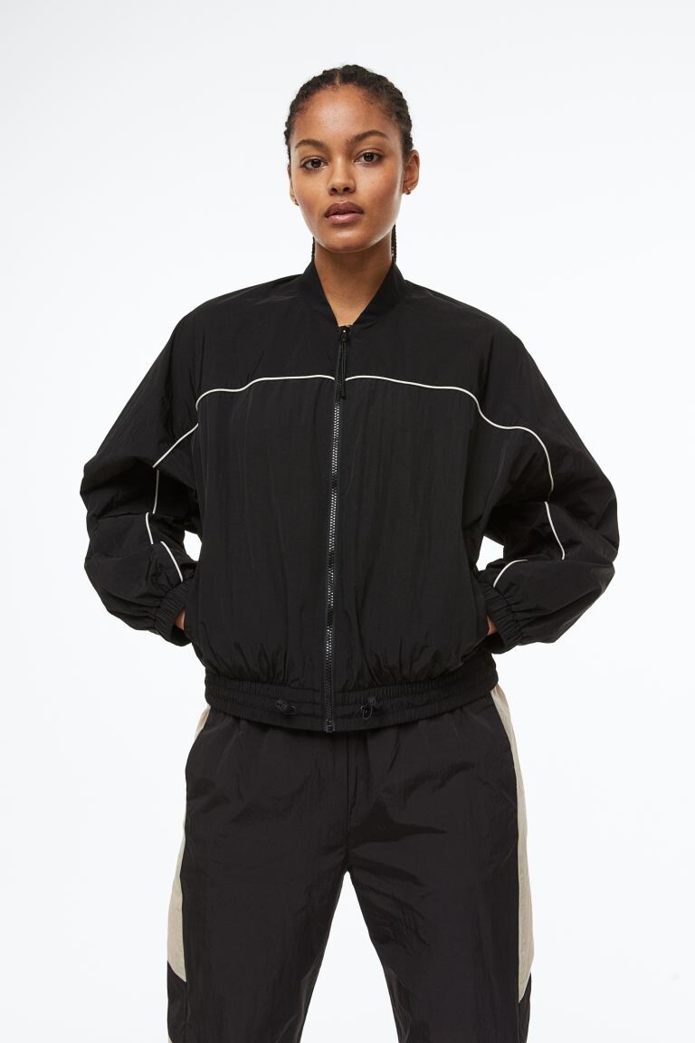 

Спортивная куртка от дождя H&M, черный