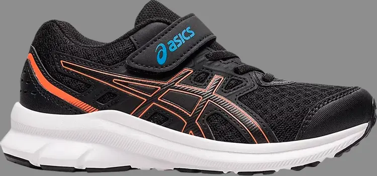 

Кроссовки jolt 3 ps 'black orange' Asics, черный