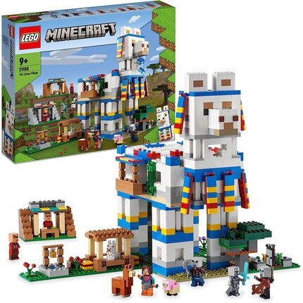 

Конструктор Lego 21188 Minecraft деревня лам с фигурками