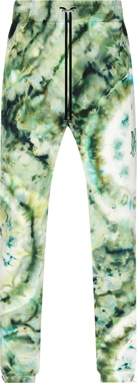 

Спортивные брюки Amiri Tie Dye MA Sweatpant 'Green', зеленый