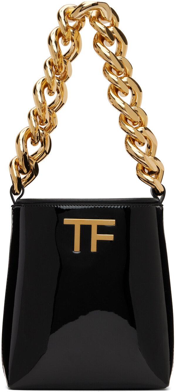 

Черная мини-сумка на цепочке TF Maxi TOM FORD