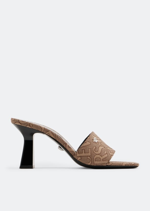 

Мюли VERSACE Versace Allover mules, коричневый