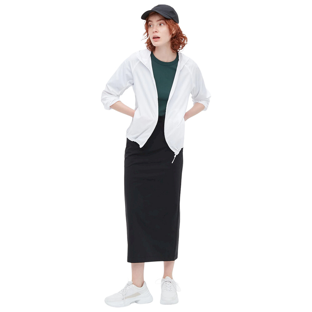 

Ветровка Uniqlo UV Protection Pocketable, молочный, Белый